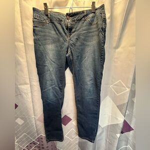 Maurices Dark Blue Skinny Jeans